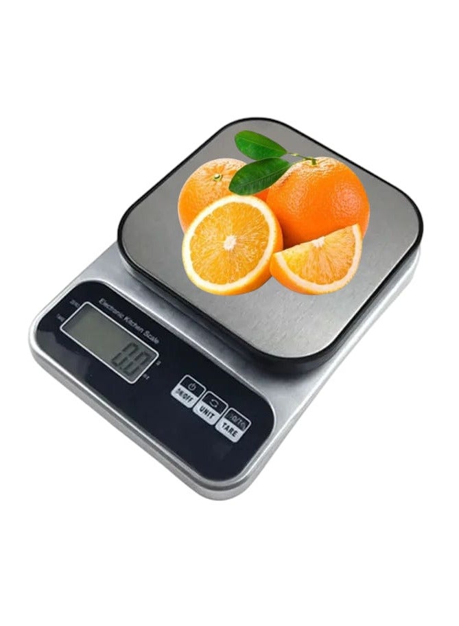 ميزان مطبخ رقمي عالي الدقة - إلكتروني مع شاشة LCD ، مثالي لقياس المكونات بدقة وسهولة، سعة 10 كيلوجرام - Image 4