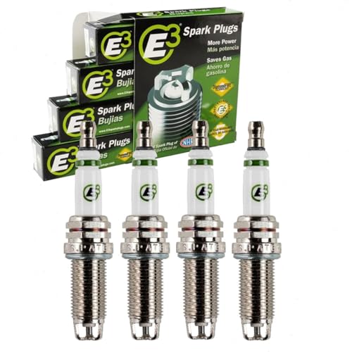 Sixity Auto 4 قطع شمعات احتراق E3 متوافقة مع نيسان ألتيما 2.5L L4 2007-2018 - Image 1