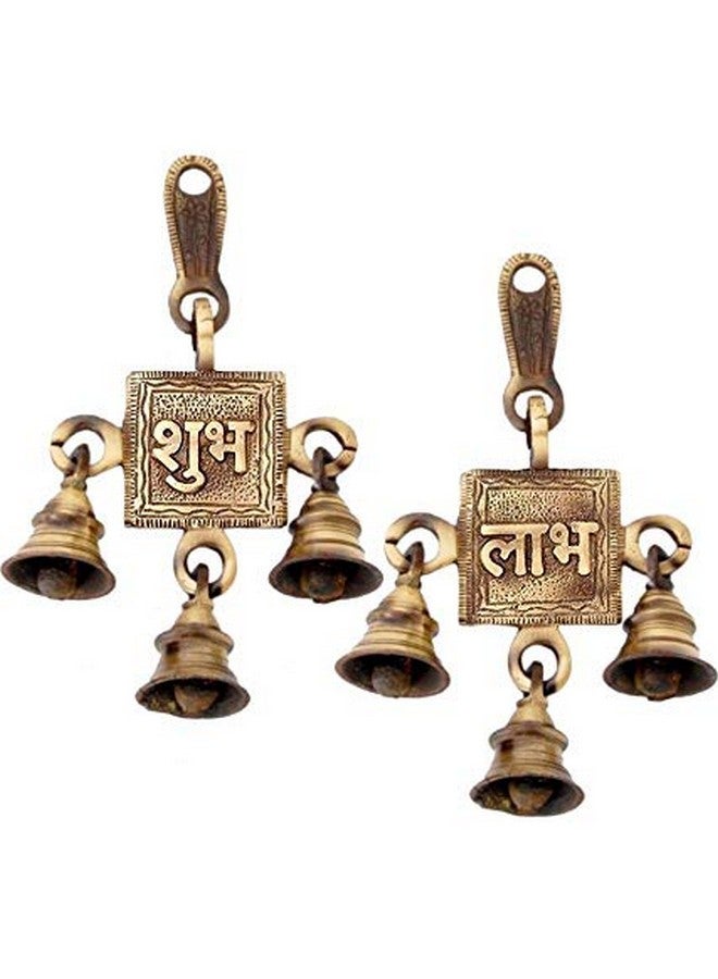Kratidecor Shubh Labh with Bells Door & Wall Hanging - Image 1