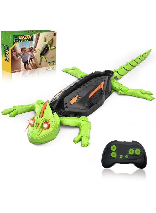 ECLux Wall Crawler Gecko RC Toy for Age 8-13 - Realistic Remote Control Lizard Wall Climbing Toy, Birthday Gifts for Boys Age 4-8, Fun and Novelty Toys for Kids, Girls & Boys - Image 1