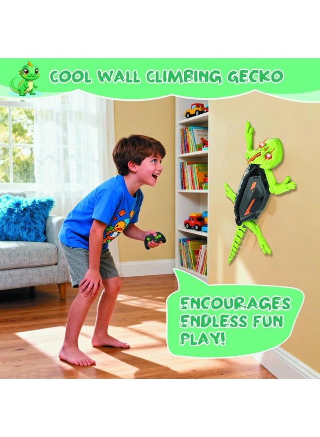 ECLux Wall Crawler Gecko RC Toy for Age 8-13 - Realistic Remote Control Lizard Wall Climbing Toy, Birthday Gifts for Boys Age 4-8, Fun and Novelty Toys for Kids, Girls & Boys - Image 3