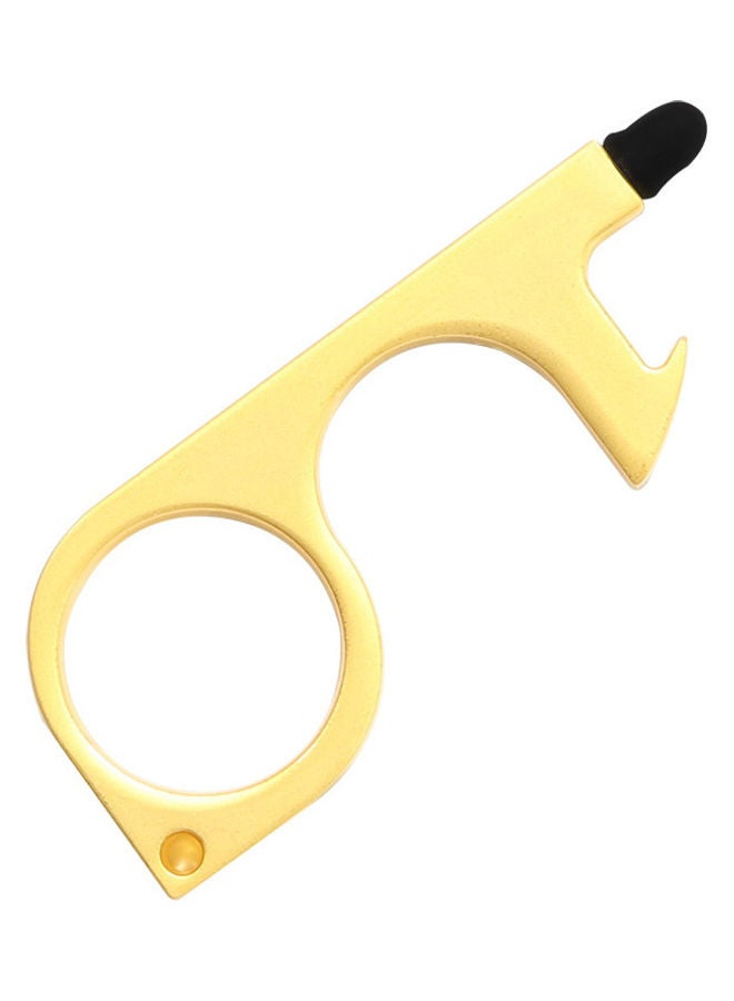 نيبمينينت حلقة مفاتيح لفتح باب المصعد من دون لمس مزوّدة بزر حماية للكبس