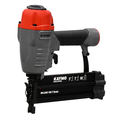 Kaymo ECO-3FT90 Pneumatic Brad Nailer Combi 3-in-1 F+T+90 Accommodates 18g Brads, 16g Brads and 90 Series Staples. - Image 1