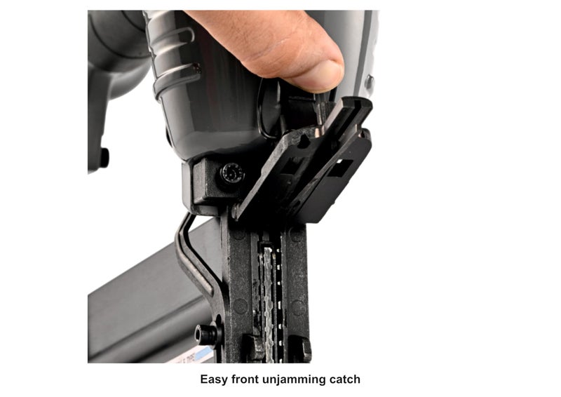 Kaymo ECO-3FT90 Pneumatic Brad Nailer Combi 3-in-1 F+T+90 Accommodates 18g Brads, 16g Brads and 90 Series Staples. - Image 4