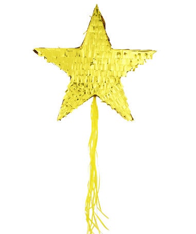 3D Pinata Assortment for Childrens Birthday Party Golden tassel star pinata 