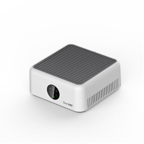 SheerAIRE Home HEPA Air Purifier 3 Speed Control, 2/4/8H Timer, Filter Indicator, Ambient Light, 360° Outlet, Suitable for Living Rooms, Home Offices, Car Cup Holders & Dorms - Image 1
