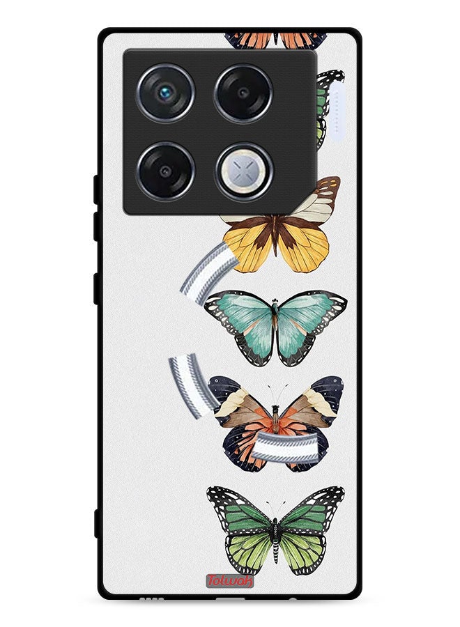 Tolwak Infinix GT 20 Pro 5G Protective Case Cover Four Butterflies - Image 1