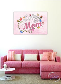 Droplyte I Love You Mom Mothers day Special Decorative Wall Art Wall Decor Card Board MDF Home Decor 60CM x 40CM  - Image 1