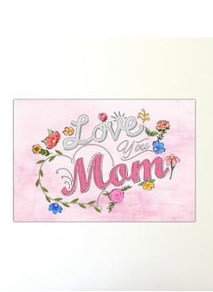 Droplyte I Love You Mom Mothers day Special Decorative Wall Art Wall Decor Card Board MDF Home Decor 60CM x 40CM  - Image 2