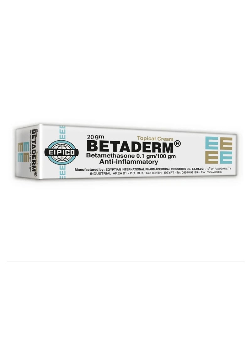 EIPICO - Betaderm Cream 20Gm - Image 1