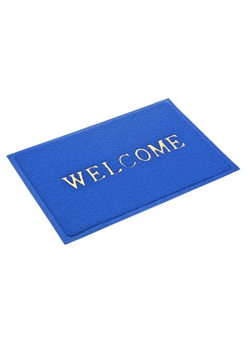 Feelings Welcome Door Mat 40 X 60 Cm Blue