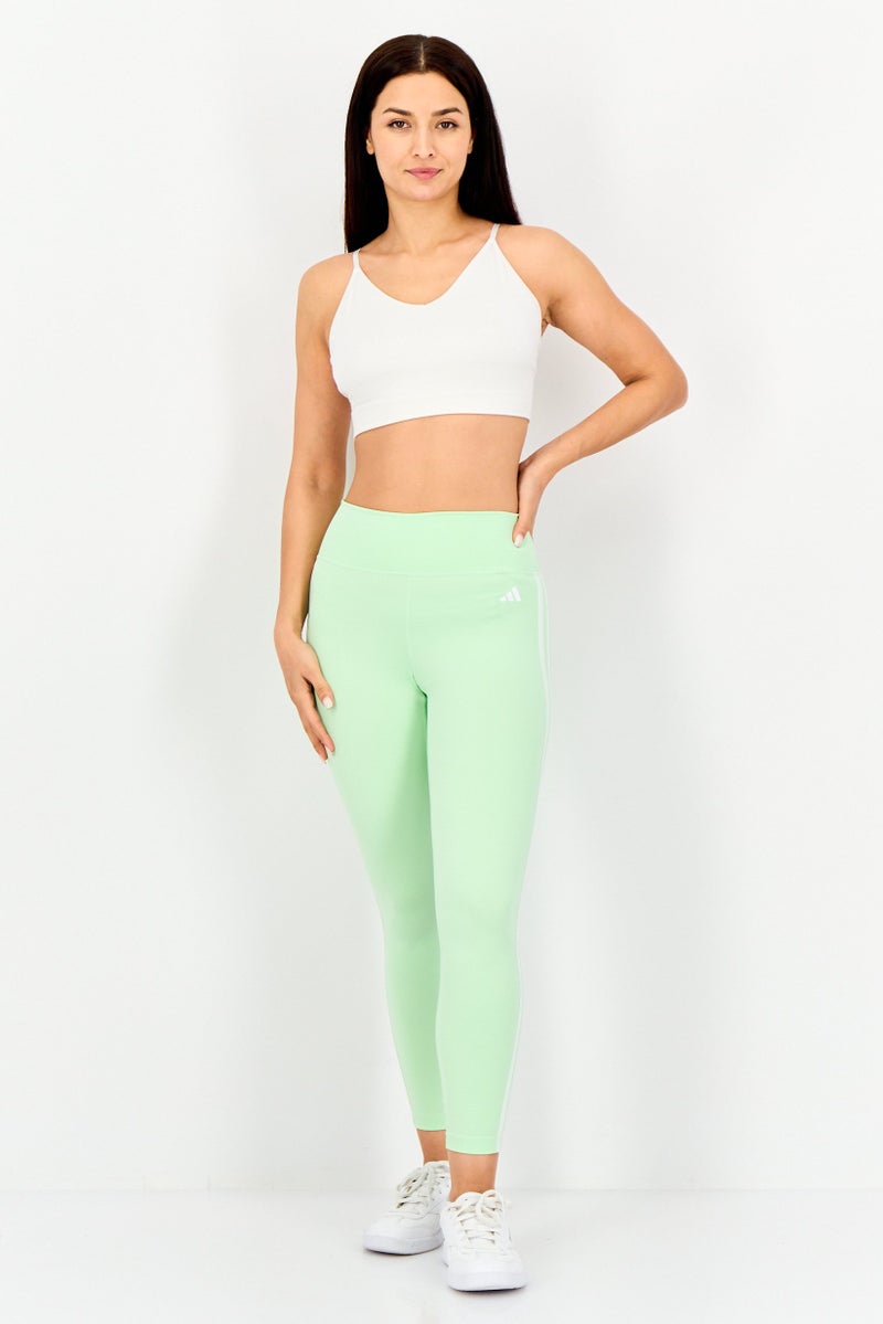 Adidas Women Tight Fit 7/8 Training Leggings, Lime Green - Image 2