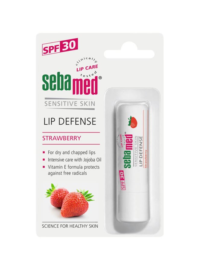 SPF 30 Strawberry Lip Defence Bal 4.8grams