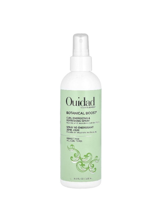Ouidad Ouidad, Botanical Boost®, Curl Energizing & Refreshing Spray, 8.5 fl oz (250 ml)  - Image 1