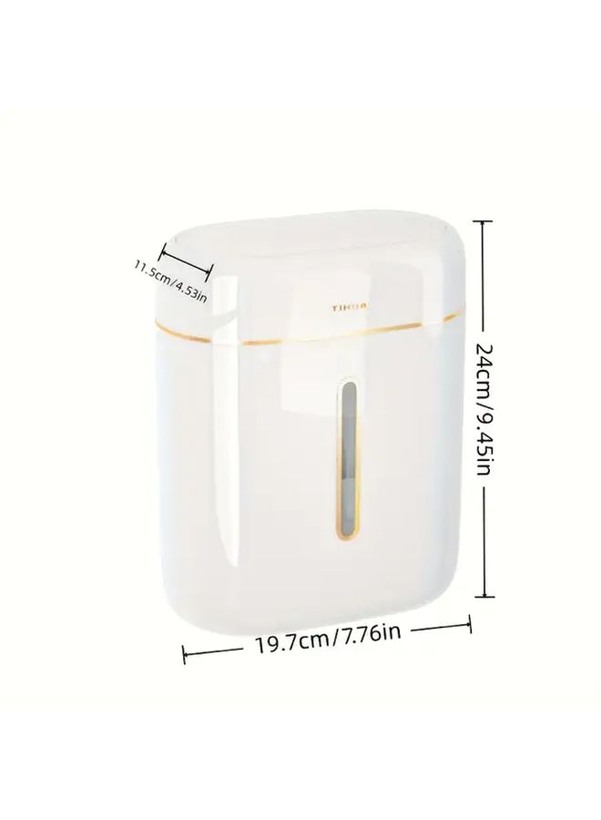White Automatic Space Saving Cup Holder Dispenser Organizer Container - Image 3