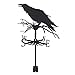 SUPERDANT SUPERDANT Weathervane Crow Ornament Wind Vane Weathercock Metal Weather Vane for Garden Decor Farmhouse Decorative  - Image 2