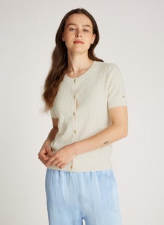 TOMMY HILFIGER Cable Knitted Cardigan  - Image 1