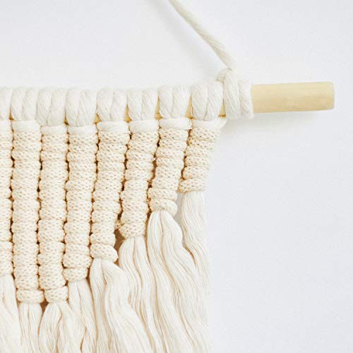 Thyores 20 Pcs Wooden Dowel Rods for Craft, Unfinished Natural Wood Craft Dowel Sticks 1/4 Inch / 2/5 Inch x 12 Inch - Image 5