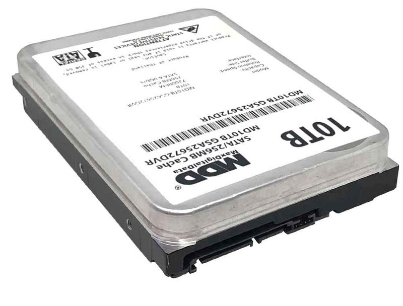 MDD MAXDIGITALDATA MDD 10TB 7200 RPM 256MB Cache SATA 6.0Gb/s 3.5inch Internal Hard Drive for Surveillance Storage (MD10TGSA25672DVR) - 3 Years Warranty (Renewed) - Image 2