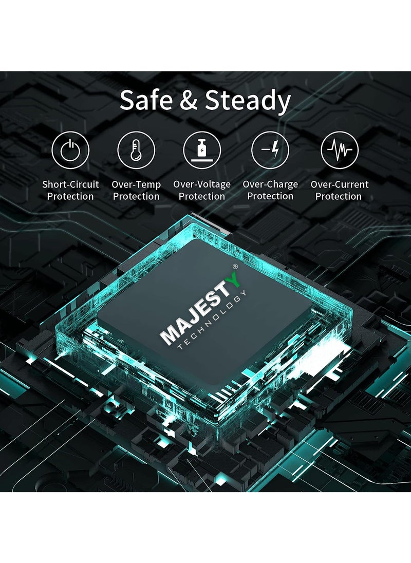 ماجيستي - شاحن لابتوب محول تيار 45 واط 19 فولت 2.37 امبير متوافق مع اسوس UX330 UX330U UX360 UX360C UX305 Q503UA Q504 Q504U Q504UA Q553 Q302 Q302L Q302LA Q302U S2000 E X201 X202E X541NA - Image 1
