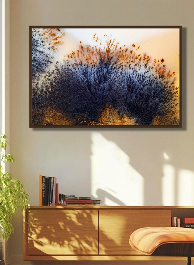 4gdran Canvas Wall Art For Wall Decoration Abstract Design With A Hollow Frame Size 120x80cm One Piece  - Image 4