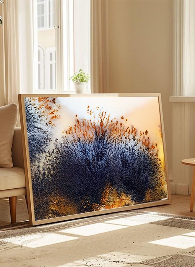 4gdran Canvas Wall Art For Wall Decoration Abstract Design With A Hollow Frame Size 120x80cm One Piece  - Image 5