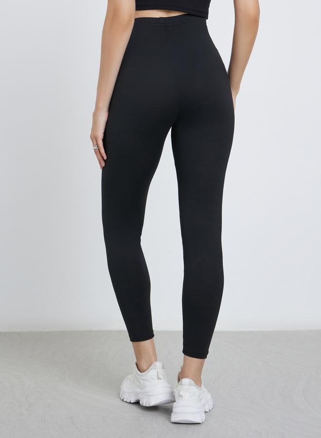 ستايلي كولون نسائي أسود بخصر مطاطي - Image 5