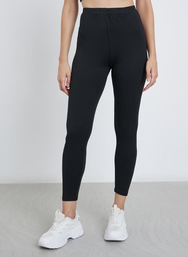 ستايلي كولون نسائي أسود بخصر مطاطي - Image 3