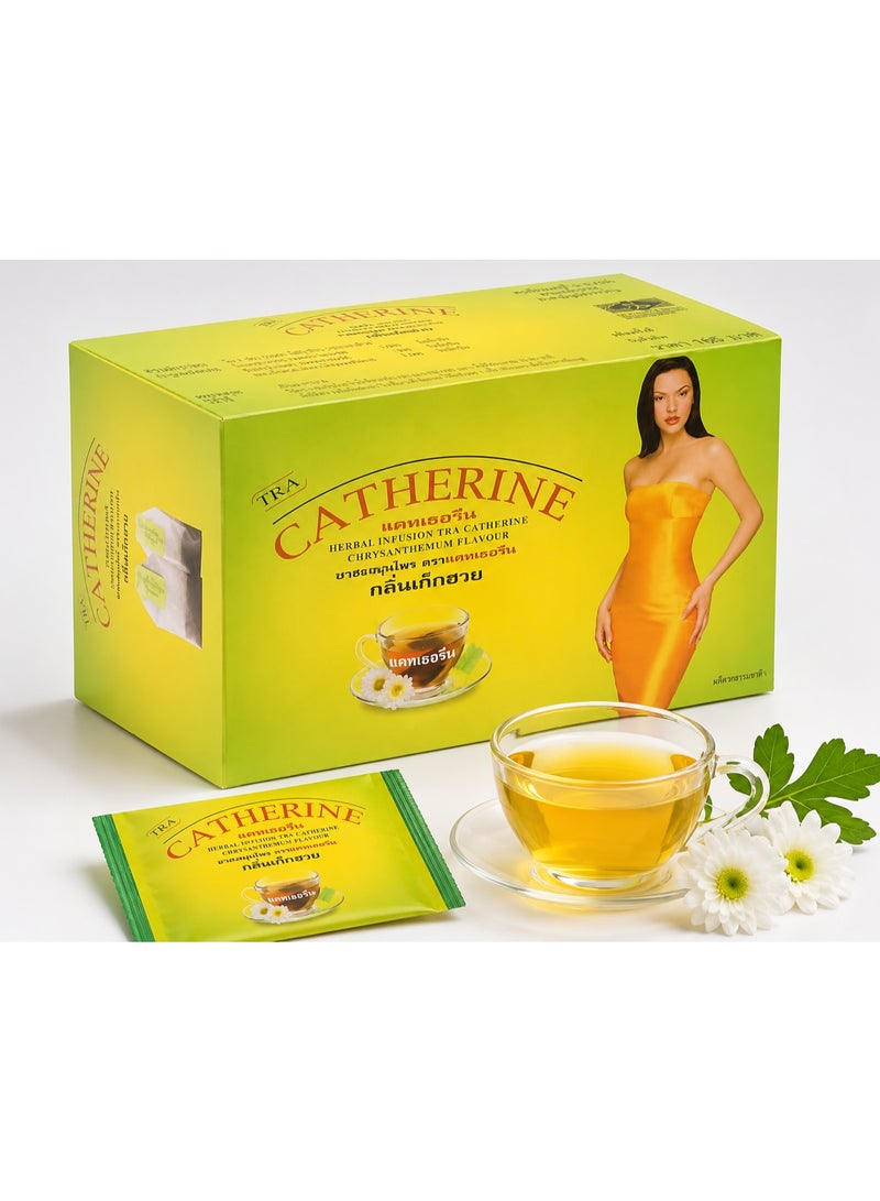 Catherine Herbal Infusion Tea – Chrysanthemum Flavour, Herbal Tea Sachets - Image 5