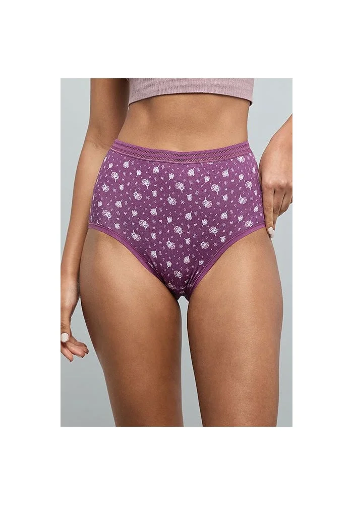 أر أند بي 5 Pack Printed Full Briefs