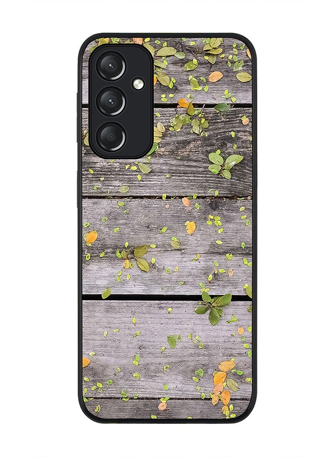 Stylizedd Rugged Black edge case for Samsung Galaxy A05s, Slim fit Soft Case Flexible Rubber Edges Anti Drop TPU Gel Thin Cover- Backyard Patio - Image 1