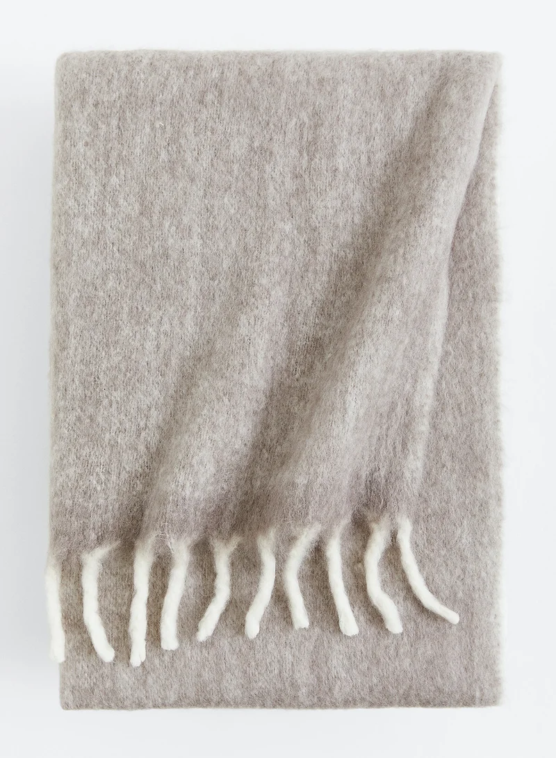 اتش اند ام Wool-Blend Blanket