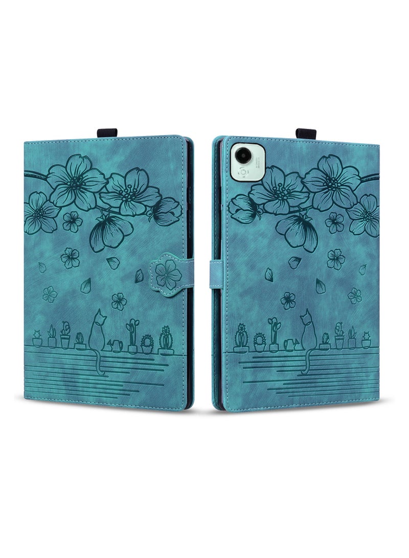 عام حافظة جلدية متعددة الوظائف متوافقة مع حافظة Honor Pad X9A (إصدار 11.5 بوصة 2025) حافظة جلدية متعددة الوظائف دوارة فريدة من نوعها مقاومة للسقوط ومقاومة للسقوط، سكون/استيقاظ تلقائي