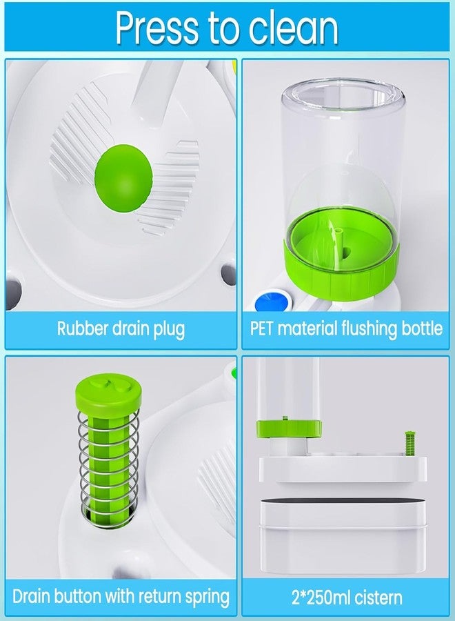 Sinbyuer 2025 Upgraded Paint Brush Cleaner for Artists, Kids Painting Station with Brush Washer, Portable Paint Station & Rinsing Tool, Art Supplies Cleaning System for Children Adults (Round) - Image 4