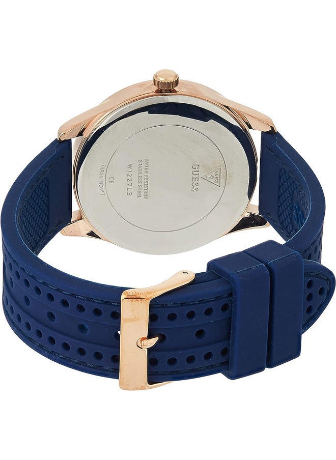 Rubber Analog Watch W1227L3
