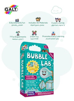 Galt Toys STEM Bubble Lab Kit for Kids 5+ | Create Mega Bubbles | 3D Bubble Shapes | 7 Fun Experiments | Includes Lab Book | Age 5+ | Dimensions: 16x4x27cm  - Image 3
