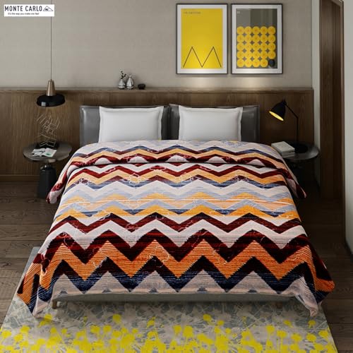 Monte Carlo Printed Mild Winter Double Bed Blanket (24BL-VISTA-06) - Image 2