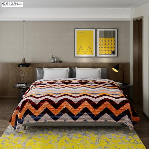 Monte Carlo Printed Mild Winter Double Bed Blanket (24BL-VISTA-06) - Image 3