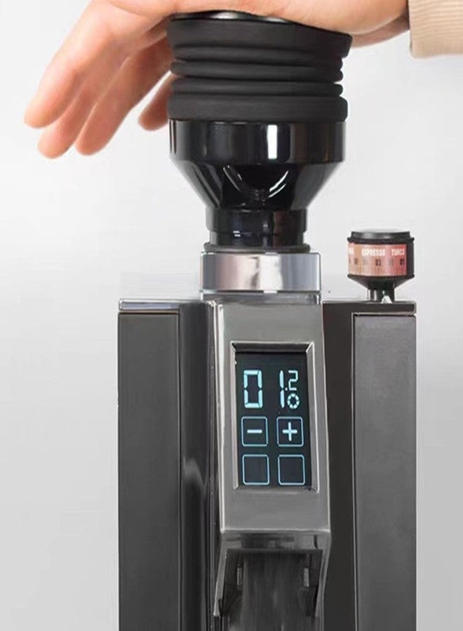 WGFOIP Coffee Grinder Single Dose Hopper, Silicone Hand Pressure Coffee Grinder Blowing Bean Bin for Eureka - Image 2