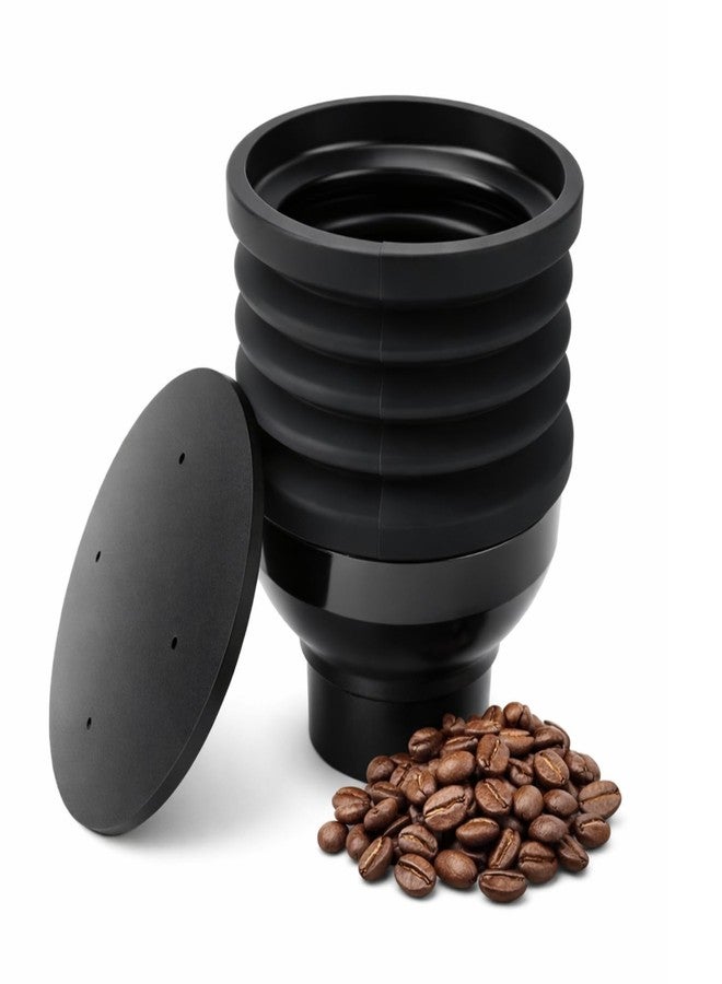 WGFOIP Coffee Grinder Single Dose Hopper, Silicone Hand Pressure Coffee Grinder Blowing Bean Bin for Eureka - Image 1