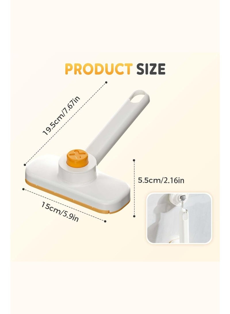 Mini Foldable Desktop Mop, No Hand Washing with Cloth-Clamping Design, Wet and Dry Cleaning for Kitchen, Table, Countertops - Image 2