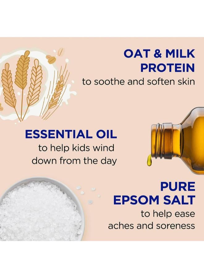 3 in 1 Bubble Bath, Body Wash And Shampoo Oat And Milk Bath 591Ml