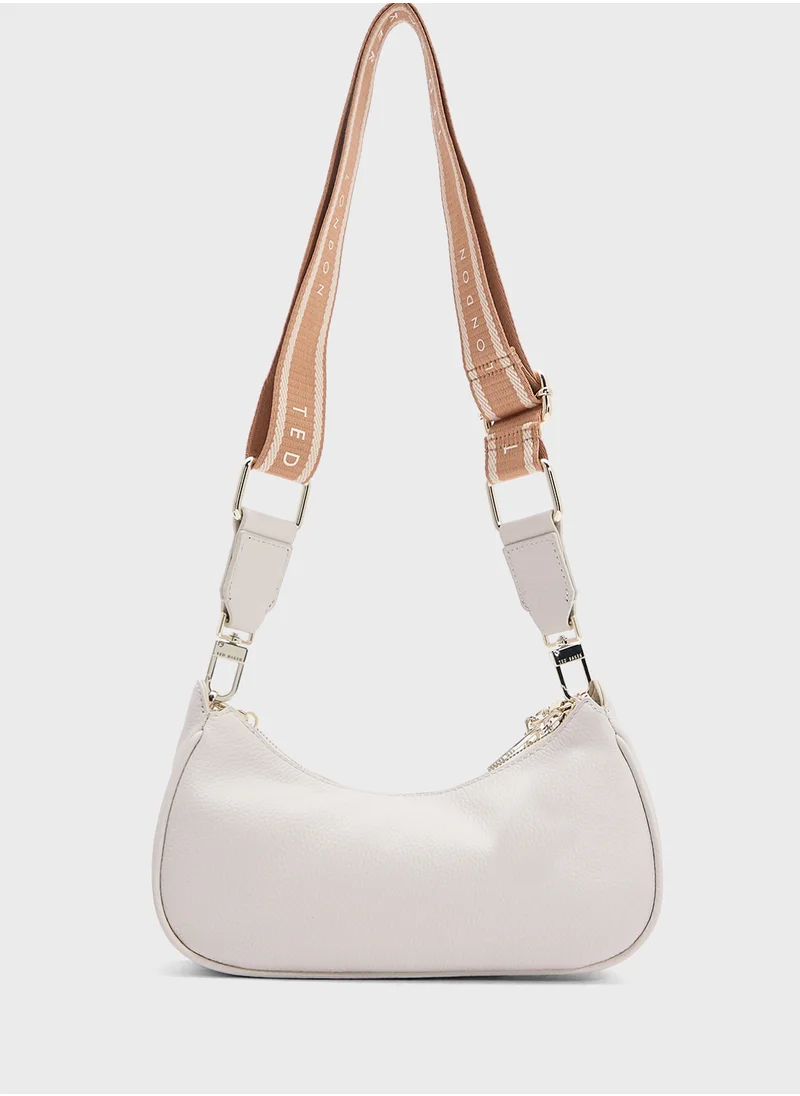تيد بيكر Essiy Webbing Leather Crossbody Bag