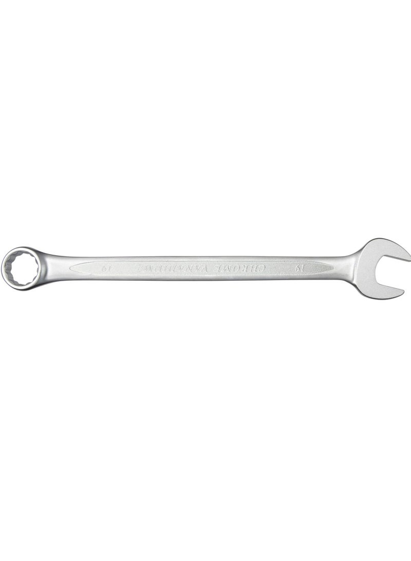 TOTAL Double Side Spanner Size 19 Combination Spanner Cr-V Ring and Open End Spanner 1 Pcs TCSPA191 - Image 2