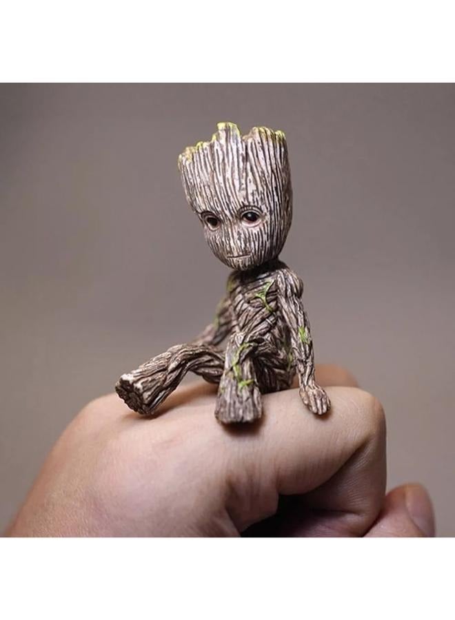 Generic Groot Innovative Action for Collecting or Decorative Figures Balcony Plants Action Figure Desktop Decoration  - Image 2