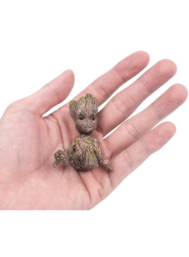 Generic Groot Innovative Action for Collecting or Decorative Figures Balcony Plants Action Figure Desktop Decoration  - Image 4