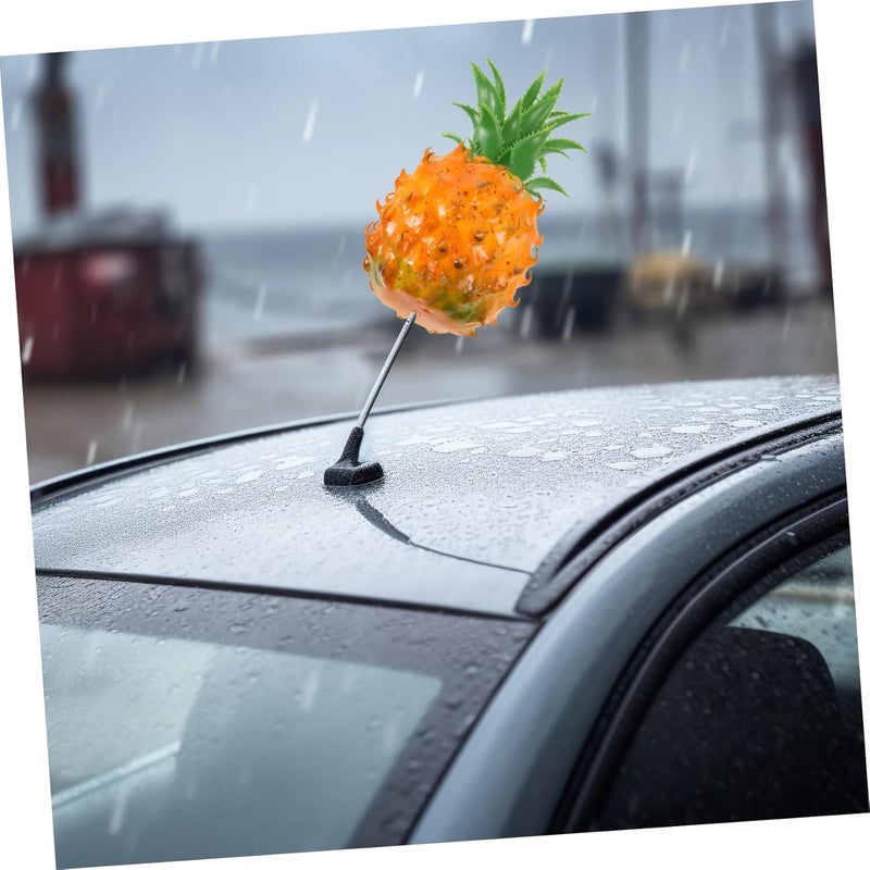 ABOOFAN Pineapple Car Roof Decoration Dashboard Accessory Auto Antenna Topper Fit SUV - Image 2