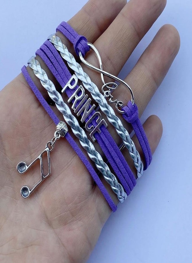 DOLON Infinity Love Prince Bracelet Memorabilia Collectible Music Charm Fans Gift - Image 4