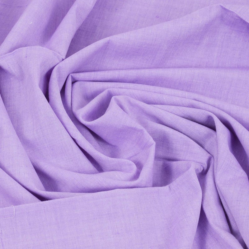 EthnicAlive Nic Bhagalpuri Silk Purple Chadar/Soft Cotton Single Layer Chadar/Summer All Season Handloom Duvet/Comforter/Topsheet Throw and Travel Blanket - Image 3