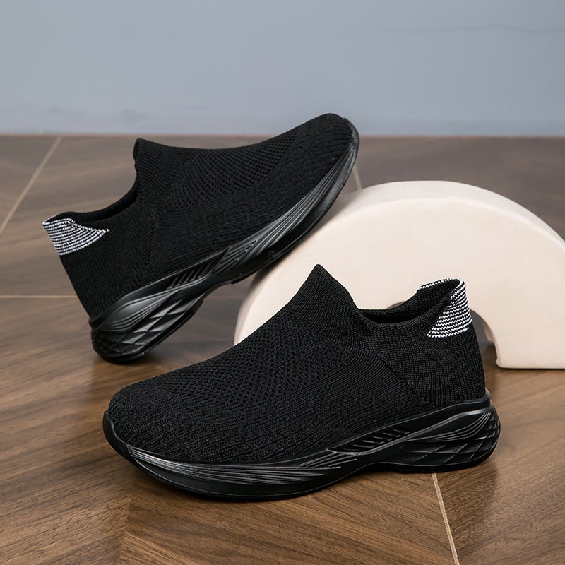Plus Kidsren'S Shoes Kidsren'S Slip-On Sneakers 2026 New Spring & Fall Boys And Girls Socks Mesh Shoes Breathable Mesh - Image 1